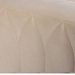 Кресло велюровое бежевое Cubic Silhouette варинант исполнения - 5 | Loft Concept в Кирове