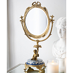 Настольное зеркало в бронзовой рамке Eden Garden варинант исполнения - 4 | Loft Concept в Кирове