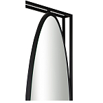 Зеркало овальное в металлической оправе в стиле лофт Urban Style Space варинант исполнения - 2 | Loft Concept в Кирове