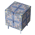 Тумба Short Ufo Blue варинант исполнения - 3 | Loft Concept в Кирове