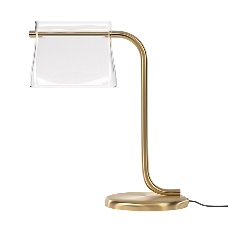 Настольный светильник Cabaret 3000К 8Вт Латунь Прозрачный в Кирове | Loft Concept 