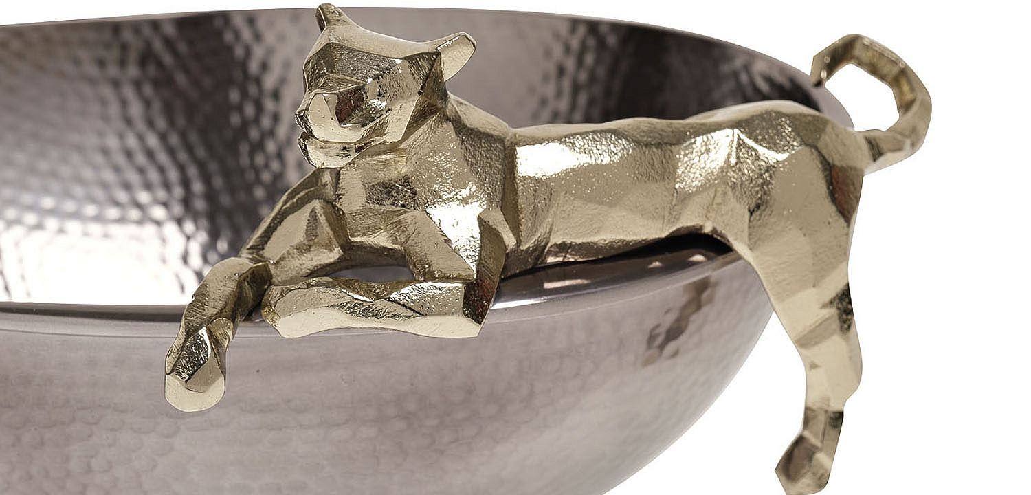 Блюдо Gold Jaguar Блюдо Gold Jaguar - Loft-Concept в Кирове