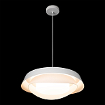 Подвесной светильник круглый белого цвета из металла Vita Cuna варинант исполнения - 6 | Loft Concept в Кирове