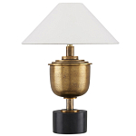 Настольная лампа с конусовидным тканевым абажуром Striving for Excellence варинант исполнения - 2 | Loft Concept в Кирове