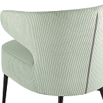 Современное мягкое кресло на металлических ножках Rakush Pistachio варинант исполнения - 7 | Loft Concept в Кирове