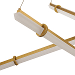 Светодиодная люстра Trumpet Tube Brass 107 варинант исполнения - 3 | Loft Concept в Кирове