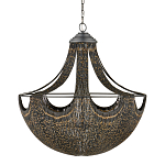 Люстра в форме колокола с декором из тонких железных нитей Jagged Pattern варинант исполнения - 4 | Loft Concept в Кирове