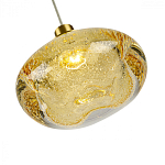 Подвесной светильник с прозрачным стеклянным плафоном округлой формы Effervia  варинант исполнения - 11 | Loft Concept в Кирове