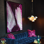 Люстра с 15-ю белыми  плафонами с золотой внутренней поверхностью Hinkley варинант исполнения - 3 | Loft Concept в Кирове