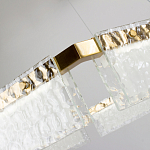 Светодиодная люстра с рельефным стеклом ICE GLASS 70 варинант исполнения - 4 | Loft Concept в Кирове