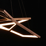 Люстра с 3-мя подвесами в виде шестиугольников Hexagon Horizontal варинант исполнения - 5 | Loft Concept в Кирове