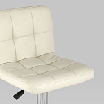 Барный стул с сиденьем молочного цвета Honory варинант исполнения - 7 | Loft Concept в Кирове