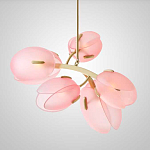 Дизайнерский Светильник Lilly Pink Tulip Lamp розовый плафон  варинант исполнения - 5 | Loft Concept в Кирове