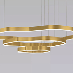 Люстра подвесная с 3-мя ассиметричными светодиодными лампами Golden Current варинант исполнения - 3 | Loft Concept в Кирове