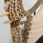 Этническое ожерелье из ракушек Beige Shells Necklace варинант исполнения - 2 | Loft Concept в Кирове