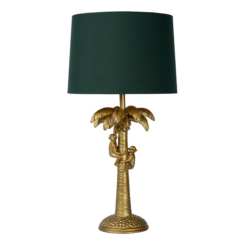 Настольная лампа Пальма Monkeys on a palm table lamp green Зеленый Настольная лампа Пальма Monkeys on a palm table lamp green Зеленый в Кирове | Loft Concept