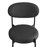 Стул мягкий Alfie Chair черный варинант исполнения - 5 | Loft Concept в Кирове