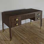 Письменный стол с 4-мя ящиками Elsa Dreams Walnut варинант исполнения - 1 | Loft Concept в Кирове