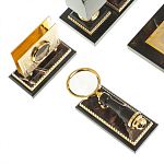 Настольный письменный набор из яшмы и долерита в подарочной упаковке Manager Organizer варинант исполнения - 7 | Loft Concept в Кирове