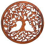 Панно из дерева Mythosream Panel With Trees варинант исполнения - 1 | Loft Concept в Кирове