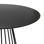 Круглый обеденный стол с основанием в виде конуса Dining table in Loft Style варинант исполнения - 2 | Loft Concept в Кирове