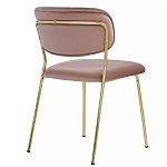 Стул Singer Chair без подлокотников Розовый Велюр варинант исполнения - 3 | Loft Concept в Кирове