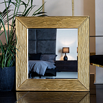 Зеркало квадратное в фактурной раме Pattern варинант исполнения - 6 | Loft Concept в Кирове