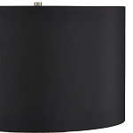 Настольная лампа с белым фактурным корпусом и черным абажуром Twisted варинант исполнения - 2 | Loft Concept в Кирове