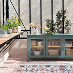 Шкаф-витрина низкий Cosette Cabinet варинант исполнения - 7 | Loft Concept в Кирове