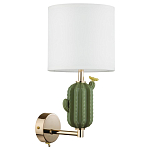 Бра с декором в виде кактуса из керамики Opuntia варинант исполнения - 1 | Loft Concept в Кирове