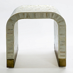 Приставной столик BONE INLAY SIDE TABLE-Cream варинант исполнения - 1 | Loft Concept в Кирове