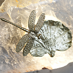 Бра Декоративный лист с стрекозой Glacial Fragment варинант исполнения - 1 | Loft Concept в Кирове