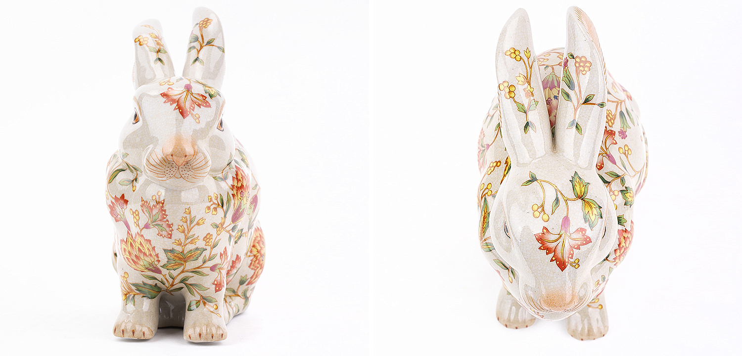 Декоративная статуэтка Porcelain Hare Statuette Декоративная статуэтка Porcelain Hare Statuette - Loft-Concept в Кирове