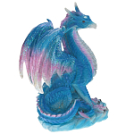 Декоративная статуэтка Дракон Blue Pink Dragon Statuette варинант исполнения - 1 | Loft Concept в Кирове