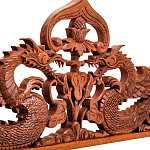 Панно из дерева драконы Panel With Trees варинант исполнения - 2 | Loft Concept в Кирове