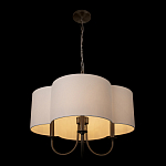 Люстра с белым текстильным абажуром Vitorino  варинант исполнения - 5 | Loft Concept в Кирове
