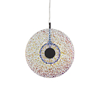 Подвесной светильник из фактурного двойного стекла Heterochromia варинант исполнения - 2 | Loft Concept в Кирове