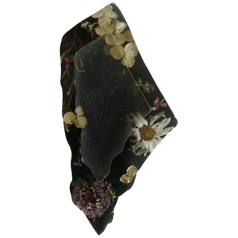 Подставка под благовония из эпоксидной смолы с цветами черная Epoxy Resin Flowers Incense Stand Black Черный Подставка под благовония из эпоксидной смолы с цветами черная Epoxy Resin Flowers Incense Stand Black Черный в Кирове | Loft Concept