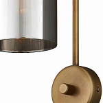 Бра с дымчатым стеклом Articolo варинант исполнения - 1 | Loft Concept в Кирове