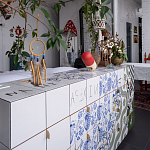 Дизайнерская кровать с системой хранения варинант исполнения - 2 | Loft Concept в Кирове