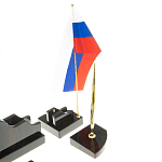 Настольный письменный набор из чёрного обсидиана с декором в виде льва Golden Lion варинант исполнения - 4 | Loft Concept в Кирове