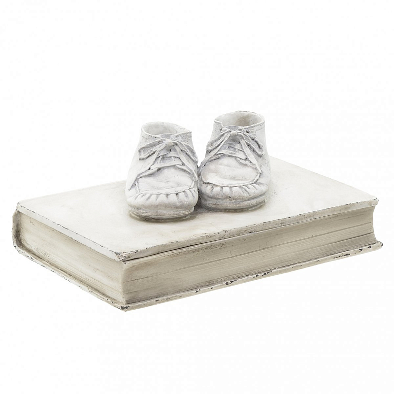 Шкатулка Baby shoes Молочный Шкатулка Baby shoes Молочный в Кирове | Loft Concept