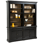 Витрина из массива сосны Sterling Showcase Black варинант исполнения - 1 | Loft Concept в Кирове