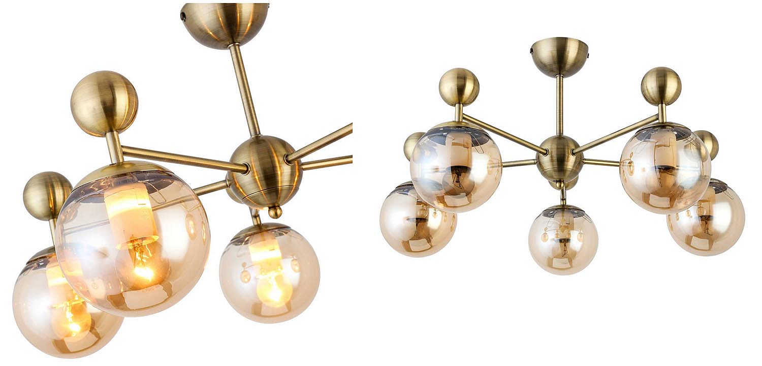 Потолочная люстра Demian Bronze Chandelier Потолочная люстра Demian Bronze Chandelier - Loft-Concept в Кирове