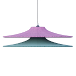 Подвесной вязаный светильник в двухцветном исполнении «Двойной Токио»  варинант исполнения - 4 | Loft Concept в Кирове