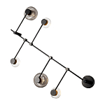 Бра с 5-ю плафонами разного диаметра и цвета Polyhedron варинант исполнения - 1 | Loft Concept в Кирове