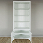 Книжный Стеллаж Elsa Dreams White с задней стенкой варинант исполнения - 4 | Loft Concept в Кирове