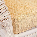 Комплект уличной мебели из ротанга Eloise белый варинант исполнения - 6 | Loft Concept в Кирове