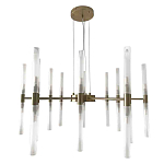 Люстра подвесная с 20-ю цилиндрическими матовыми плафонами Delta Light варинант исполнения - 2 | Loft Concept в Кирове