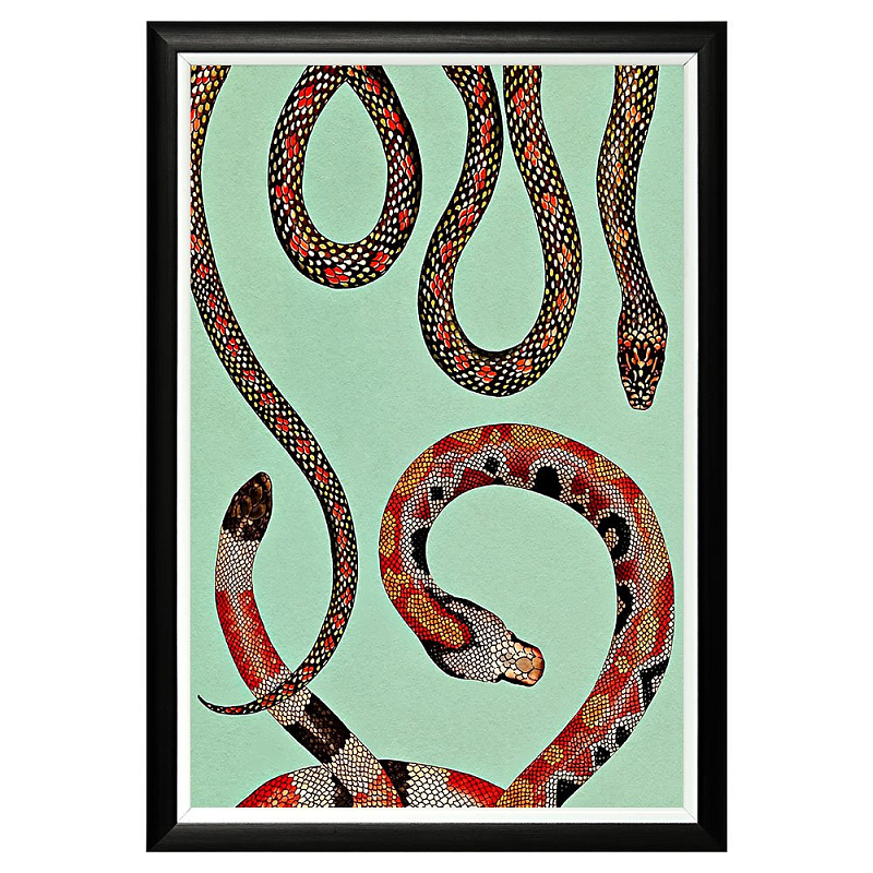 Постер Red Snakes Постер Red Snakes в Кирове | Loft Concept